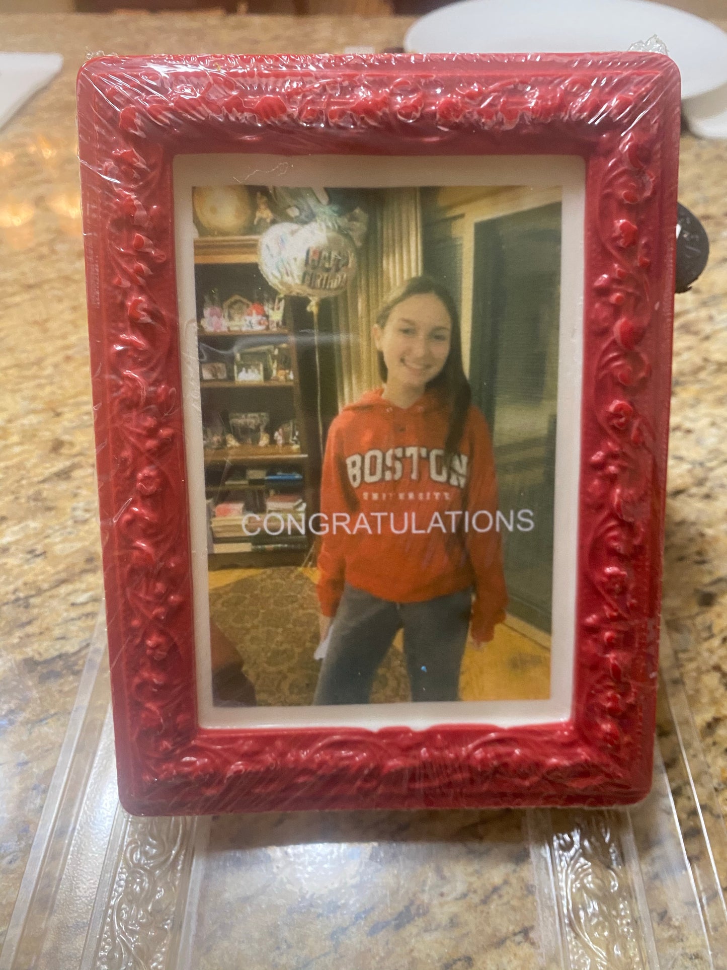 Fully Edible Chocolate Picture and Frame