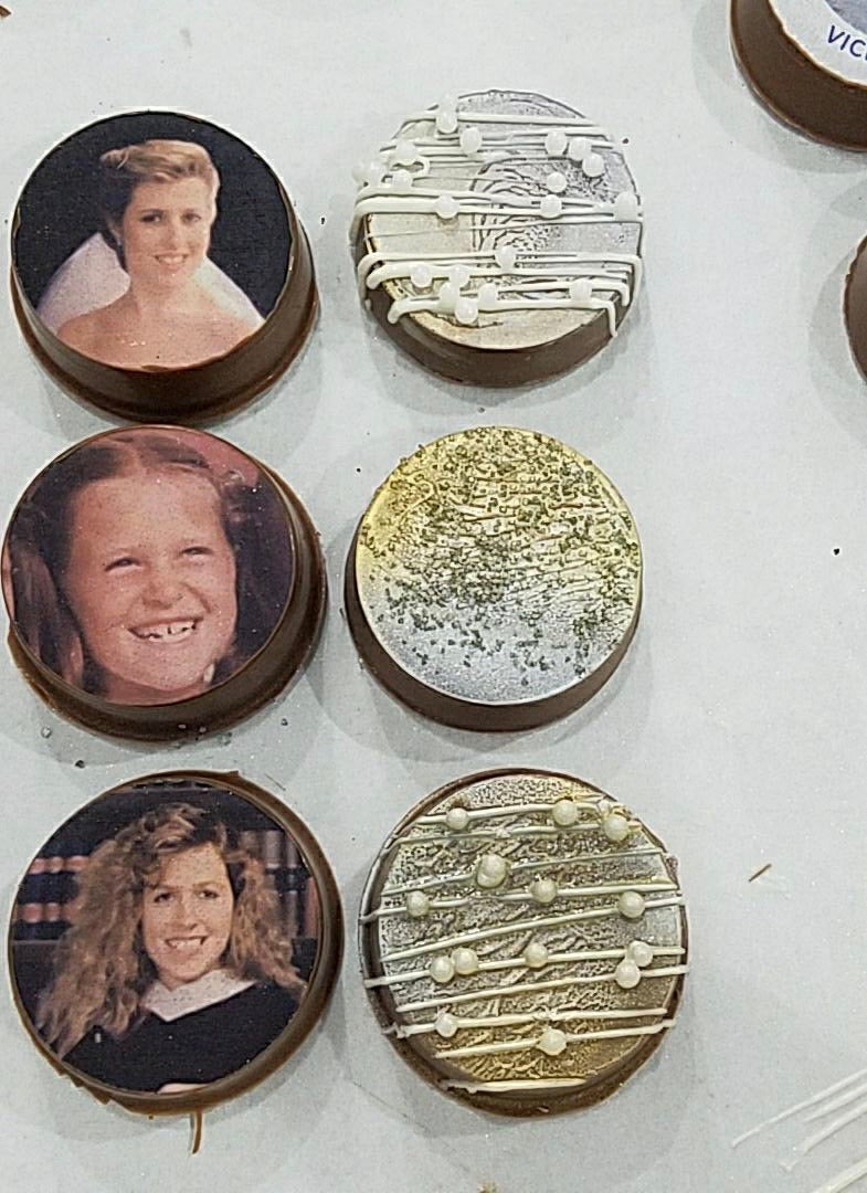 Chocolate Covered Oreo Cookie with Image