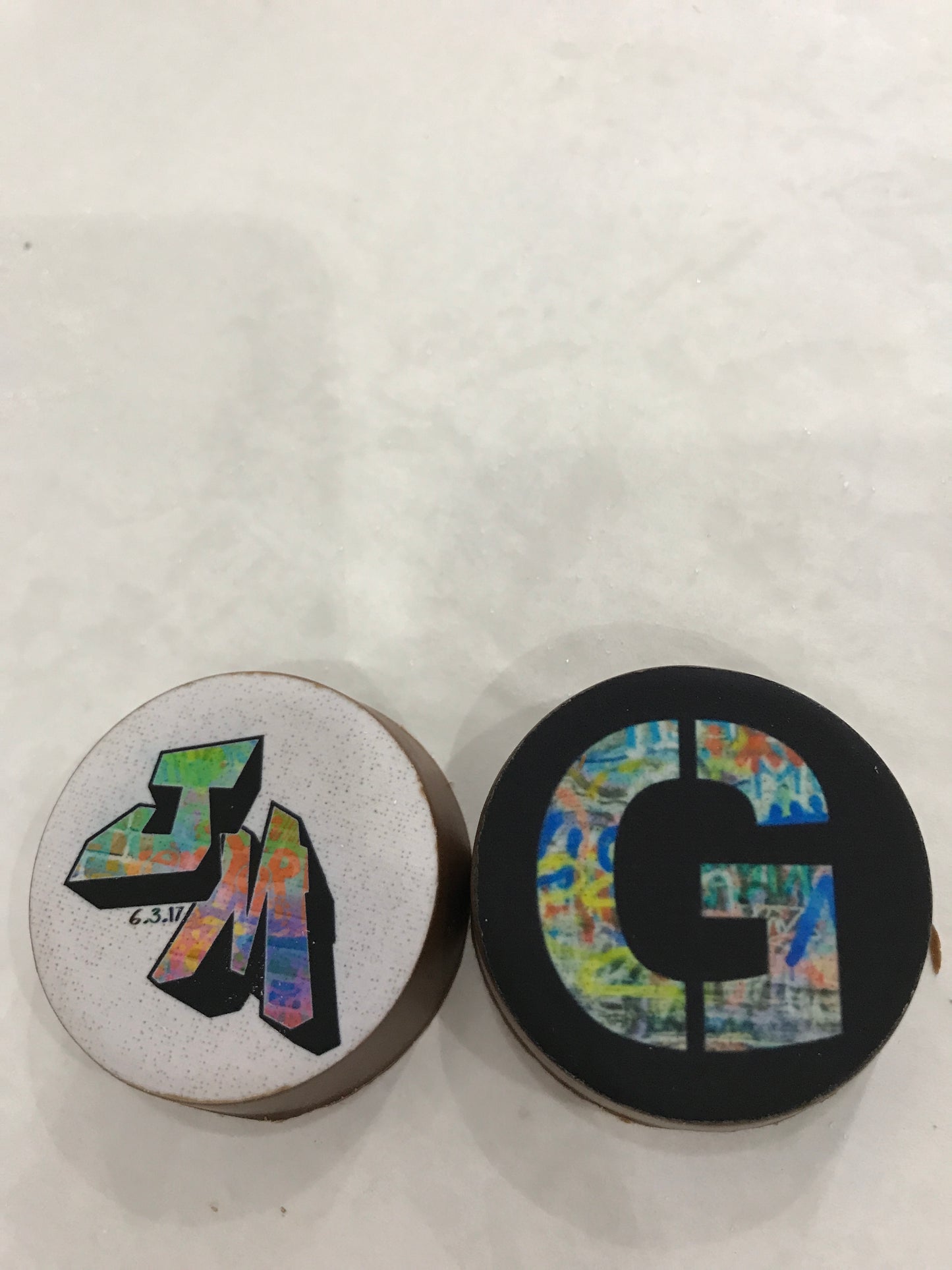 Chocolate Covered Oreo Cookie with Image