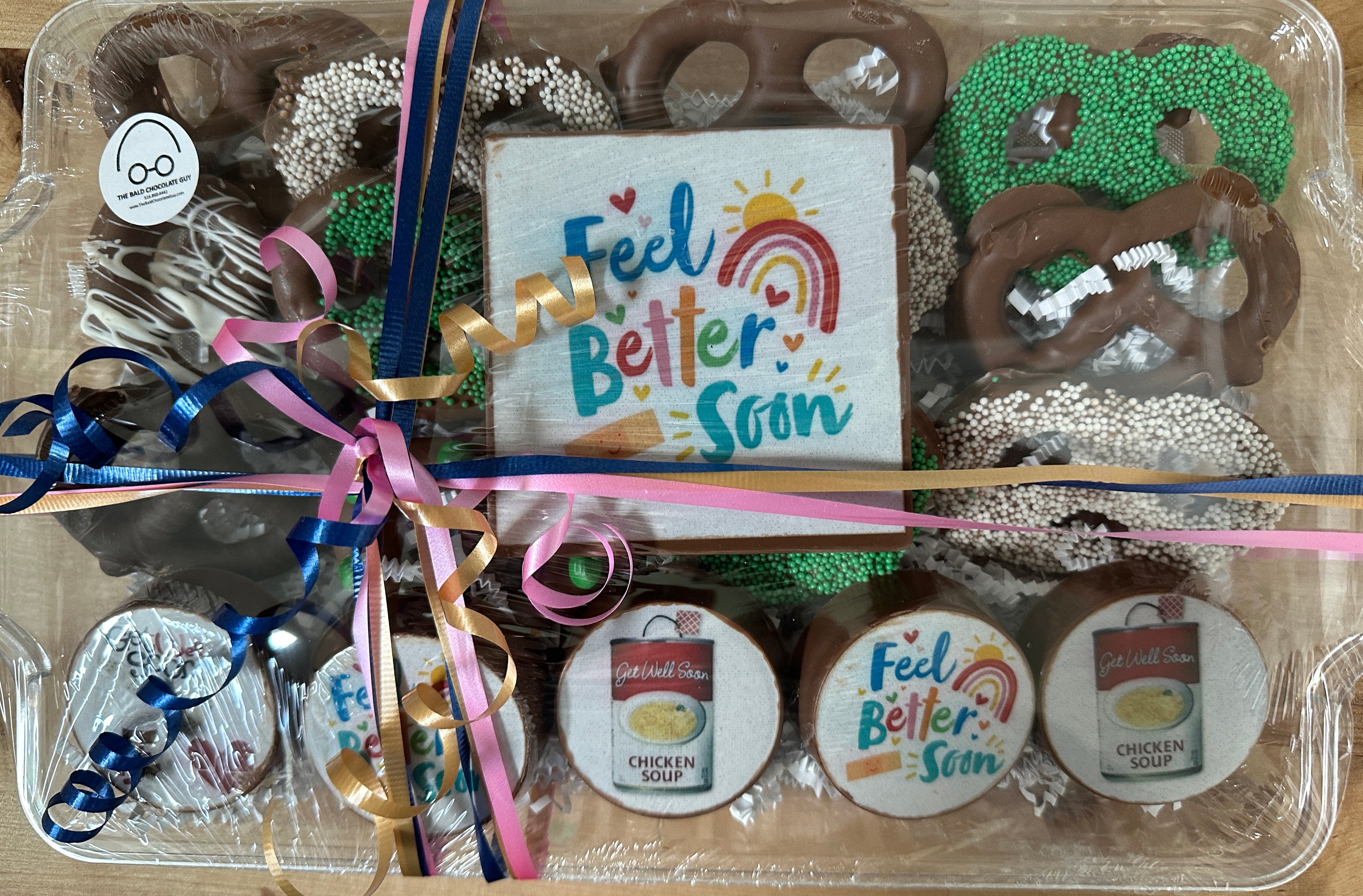 Get Well Soon Tray – The Bald Chocolate Guy